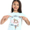 Diadora Girls Cotton Printed T-Shirt